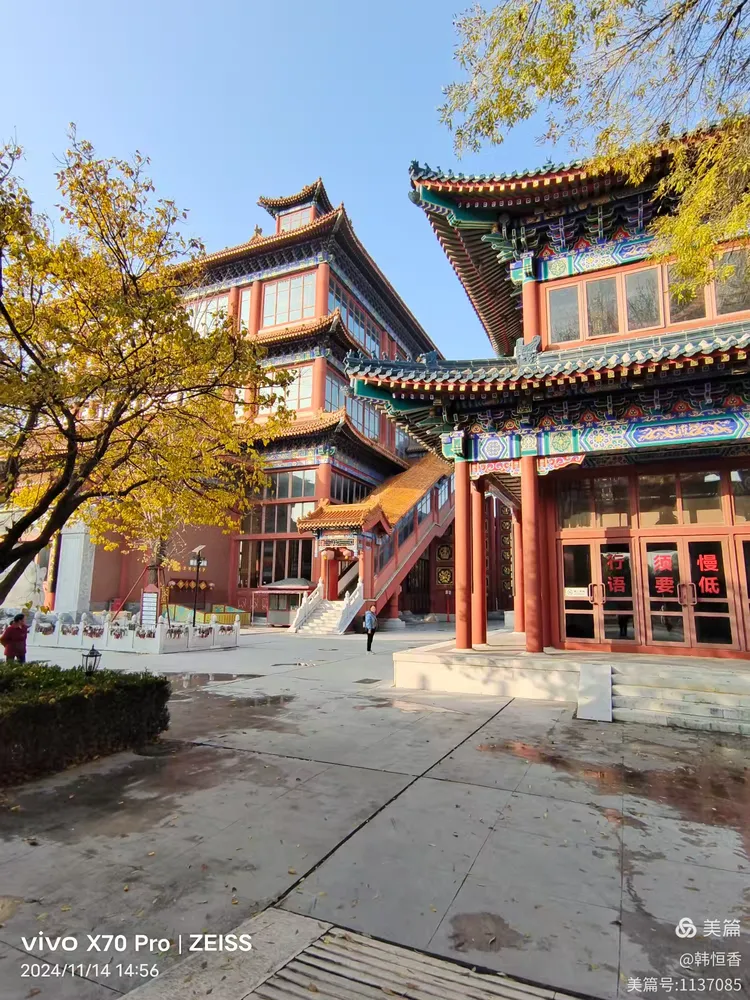 正福宫下中国佛教文化艺木博物馆金佛殿国际会议中心所住福安宫后面第